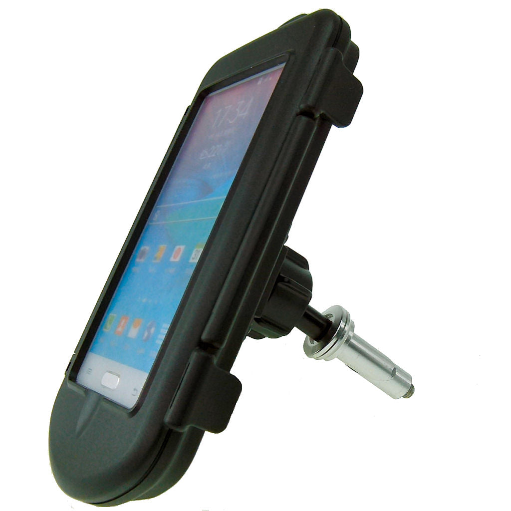 20.5-24.5mm Motorcycle Yoke Stem Mount with Waterproof Case for Samsung Galaxy Note 4 (sku 31928)