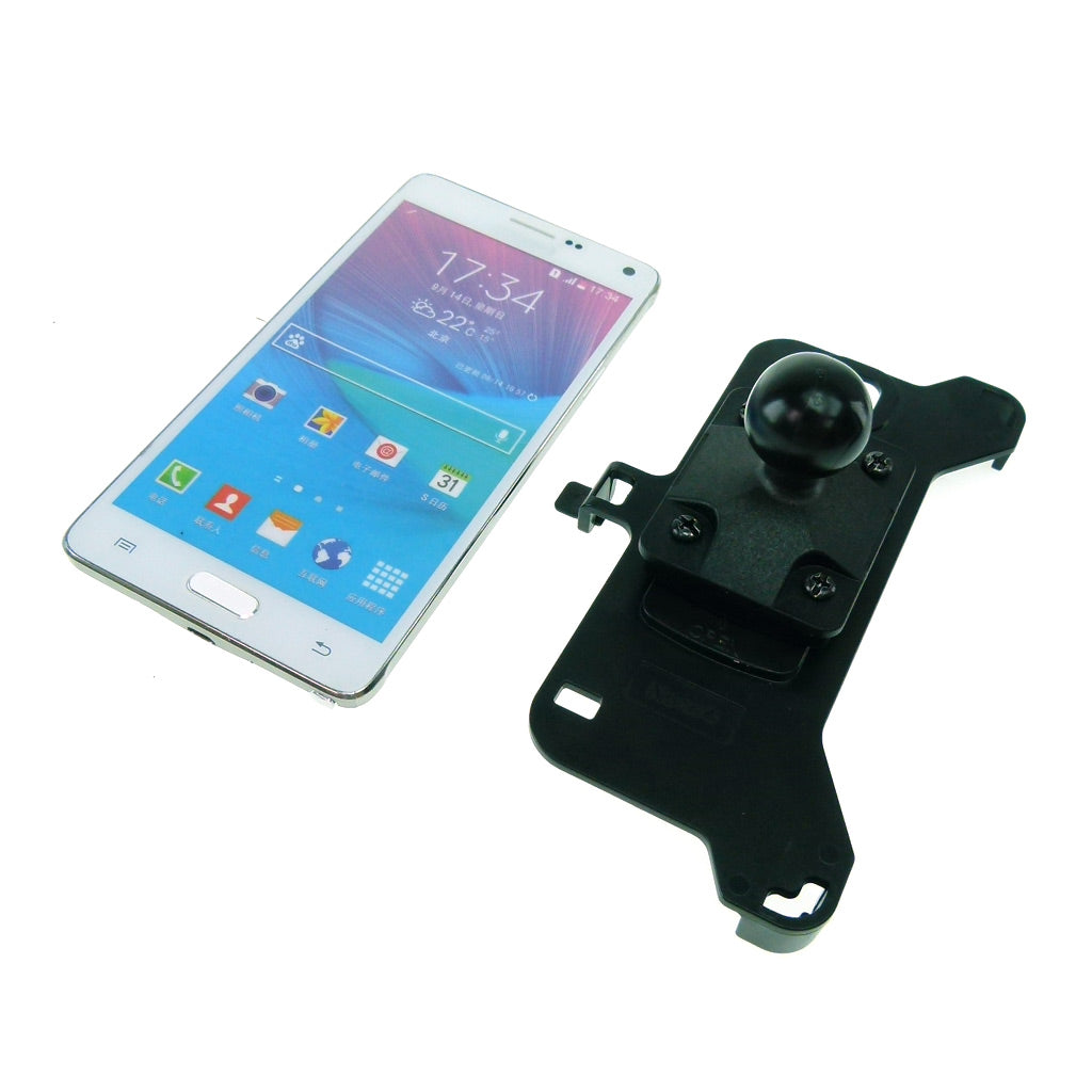 BuyBits Phone Cradle for Samsung Galaxy Note 4 with 1" Ball fits RAM (SKU 31855)