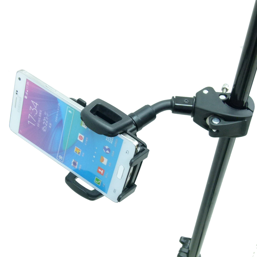 Quick Fix Compact Music Mic Stand Mount Holder for Samsung Galaxy Note 4 (sku 35434)