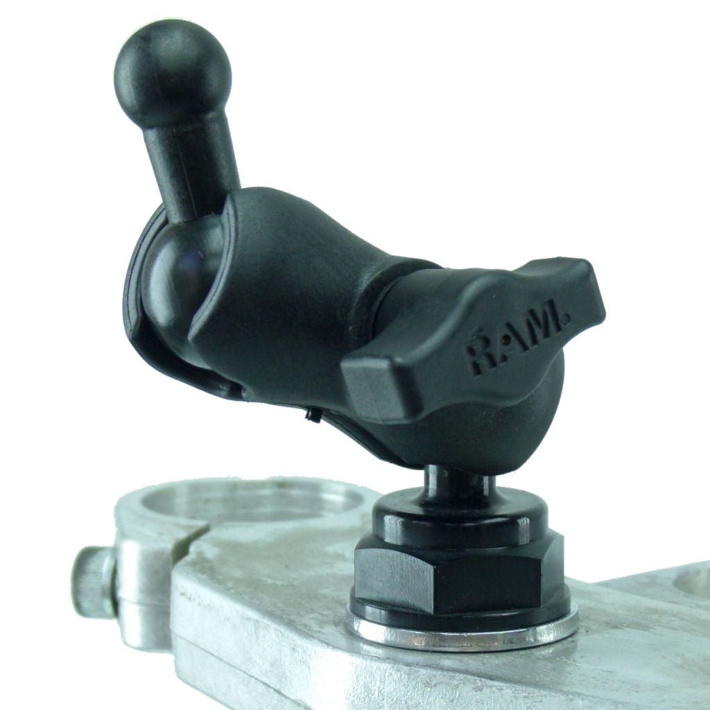 Yoke 40 Yoke Cap - Nut Mount &amp; RoadVise Phone Holder fits Yamaha FJR 1300 series (sku 34800)