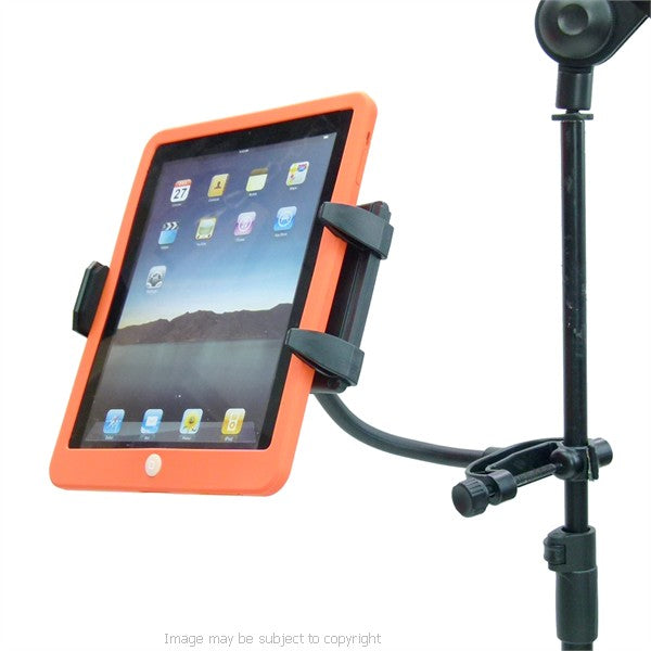Quick Release 'Robi' Music Microphone Stand Tablet Holder for iPad 2 (sku 20123)