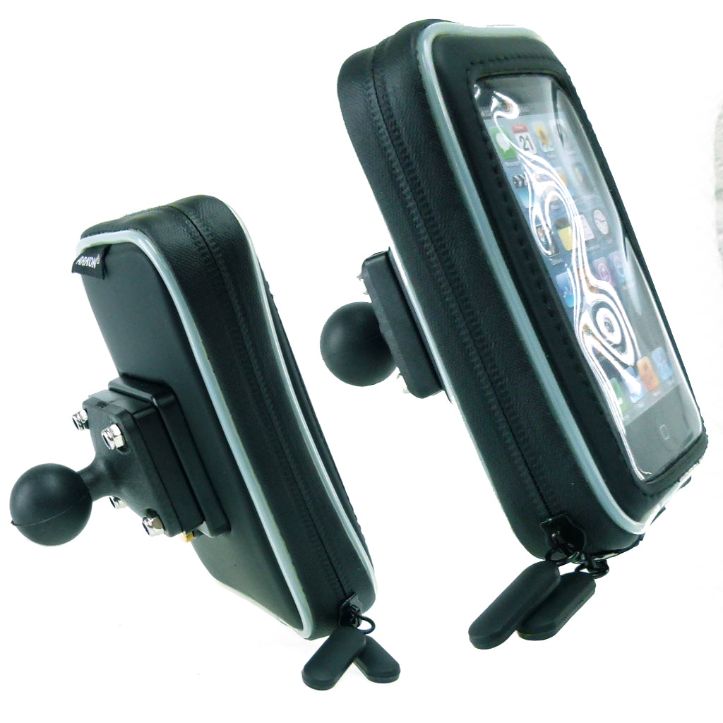 Waterproof Case with 25mm Ball Fixing for RAM Motorbike Mounts for iPhone SE (sku 34681)