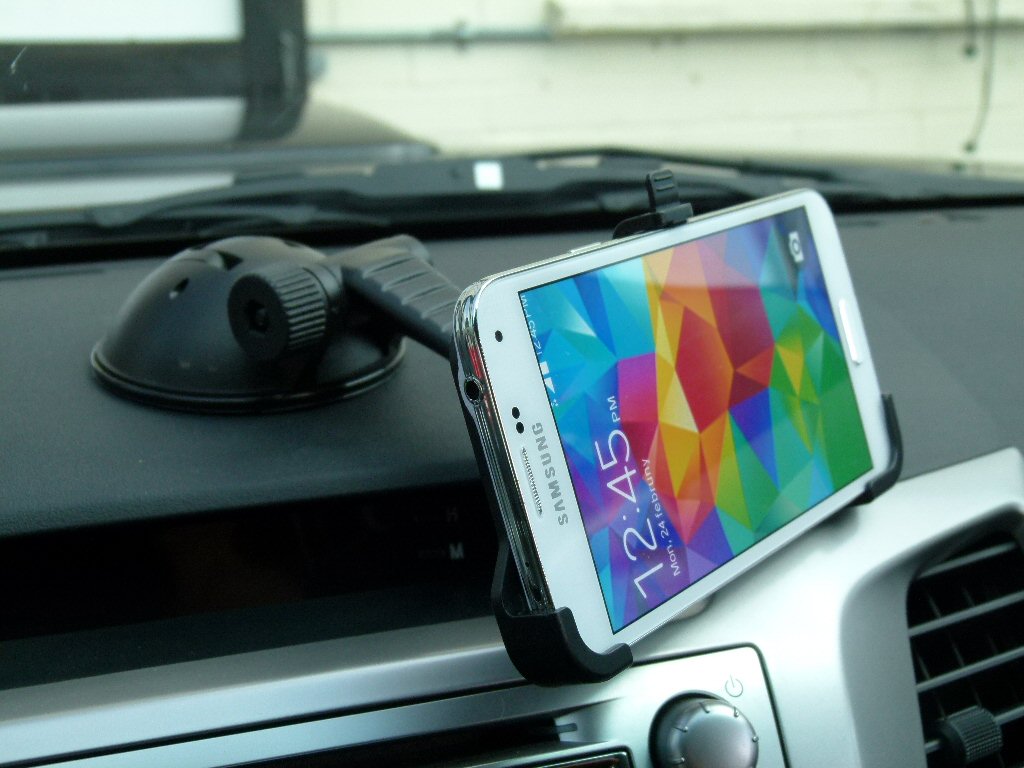 Multisurface Car Dashboard - Desk Suction Mount for Galaxy S5 (sku 19397)