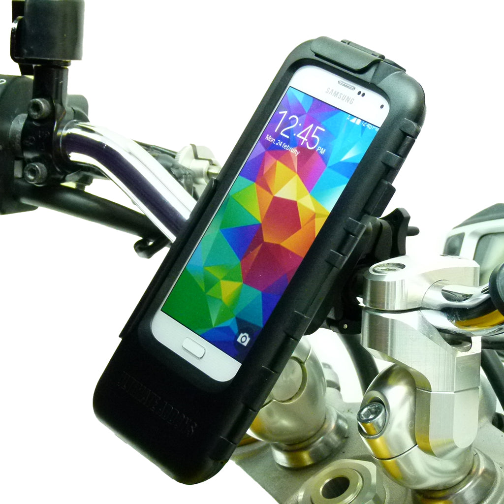 Waterproof Easy Fit Motorcycle Bike Mount for Galaxy S5 (SKU 19469)