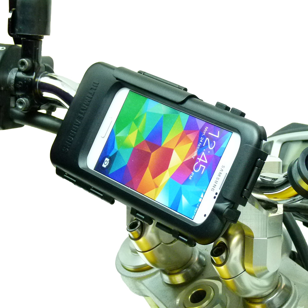 Waterproof Easy Fit Motorcycle Bike Mount for Galaxy S5 (SKU 19469)