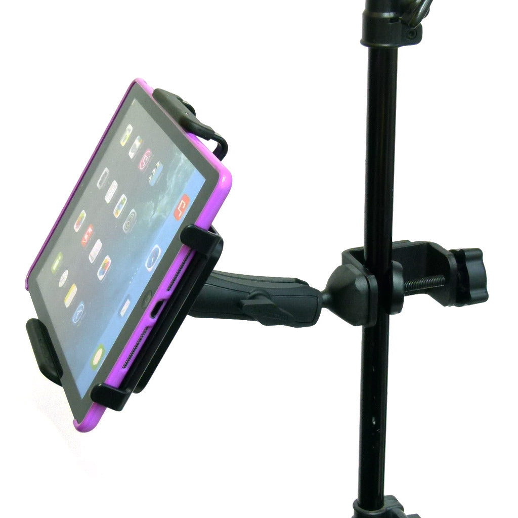 Heavy Duty Adjustable Clamp Music Stand - Counter TopTablet Mount for Amazon Fire HD 10.1" (sku 33042)
