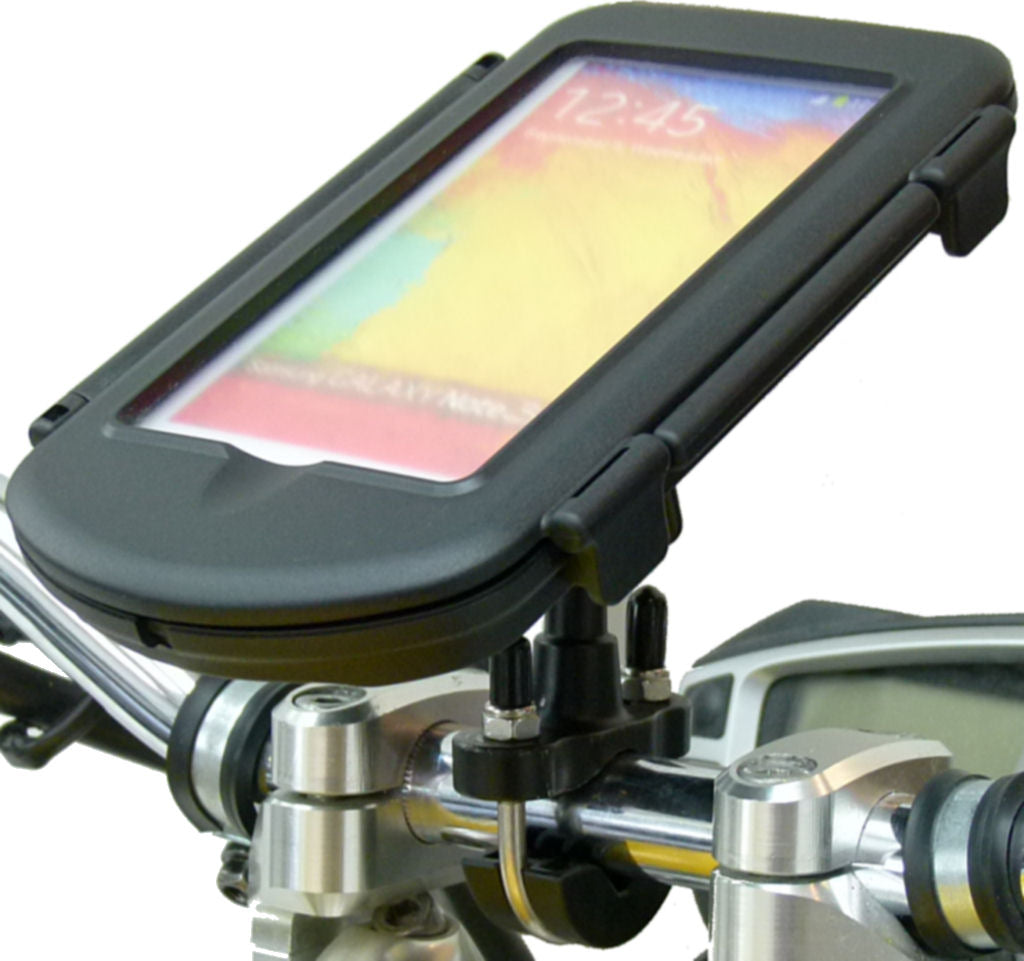 Motorcycle U-bolt Mount &amp; Waterproof Cases for Samsung Galaxy Note 3 (sku 31870)