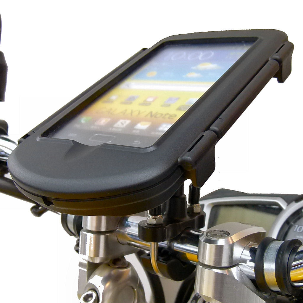 Motorcycle U-bolt Mount &amp; Waterproof Cases for Samsung Galaxy Note (sku 31872)