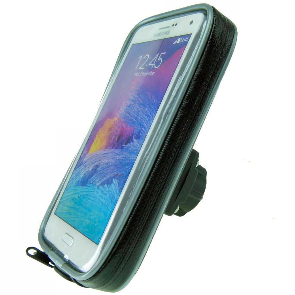 Waterproof Motorcycle Bike Scooter - Moped Mirror Mount for Samsung Galaxy Note 4 (sku 31929)
