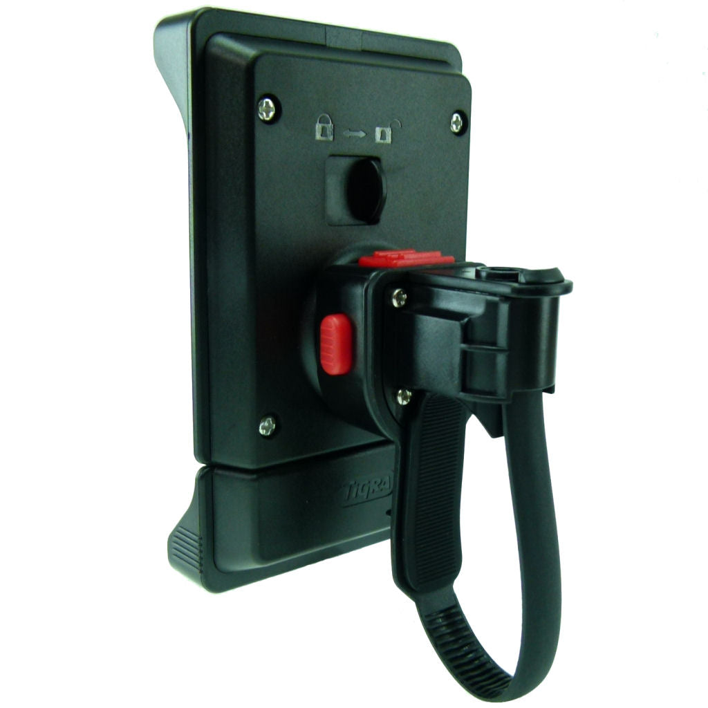 TiGRA Sport Mount Case 6 with Rain Guard fits Galaxy Note 2 &amp; 1" Socket Adapter (sku 31950)