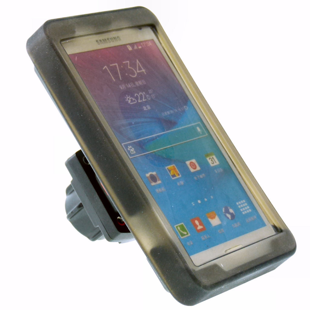 TiGRA Sport Mount Case Universal 6 with Rain Guard for Phones 5.33" - 6.90" &amp; 1" Socket Adapter (sku 31940)