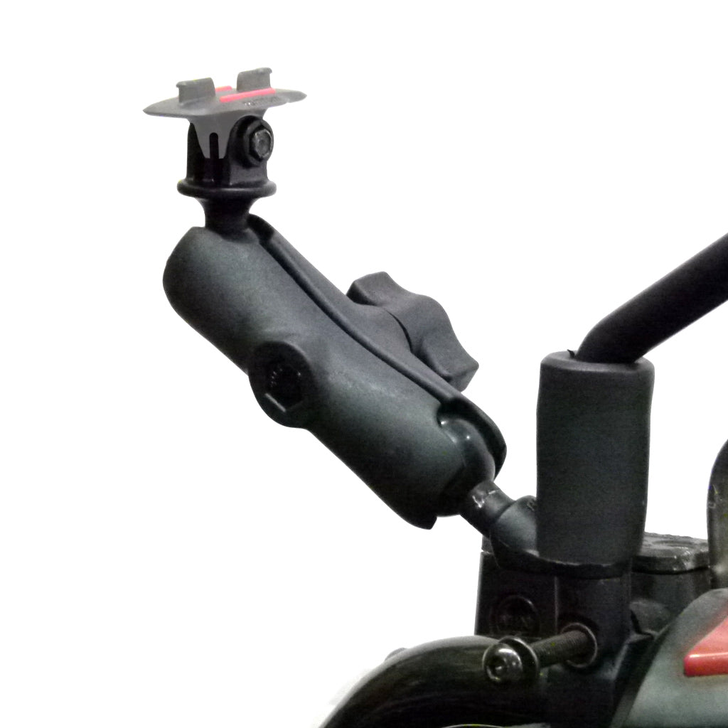 Motorcycle 9mm Hole Mount Base &amp; Standard Arm for TomTom Bandit GoPro Adaptor (sku 31971)