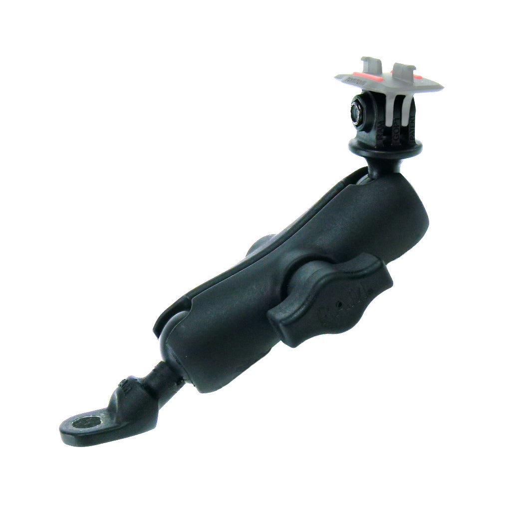 Motorcycle 9mm Hole Mount Base &amp; Standard Arm for TomTom Bandit GoPro Adaptor (sku 31971)