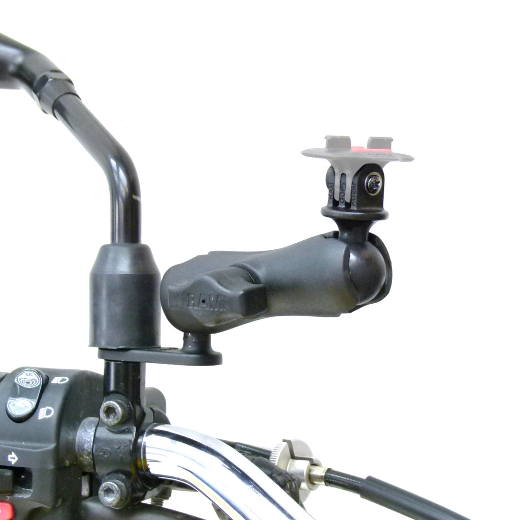 Mirror or Pinchbolt Mount with Standard Arm Camera Mount for TomTom Bandit GoPro Adaptor (sku 31972)