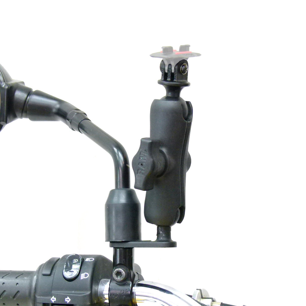 Mirror or Pinchbolt Mount with Standard Arm Camera Mount for TomTom Bandit GoPro Adaptor (sku 31972)