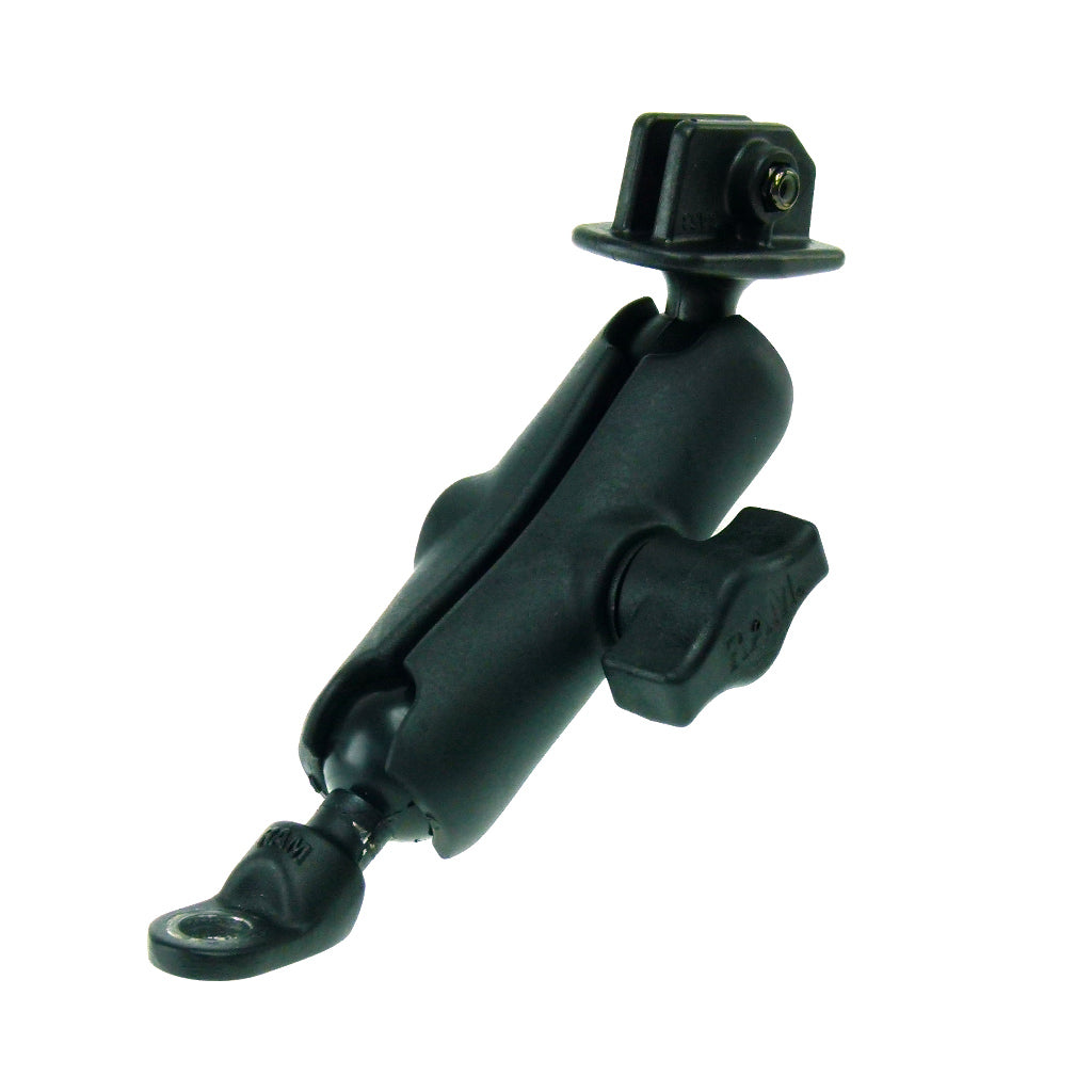 Motorcycle 9mm Hole Mount Base &amp; Standard Arm for Garmin VIRB™ (sku 32004)