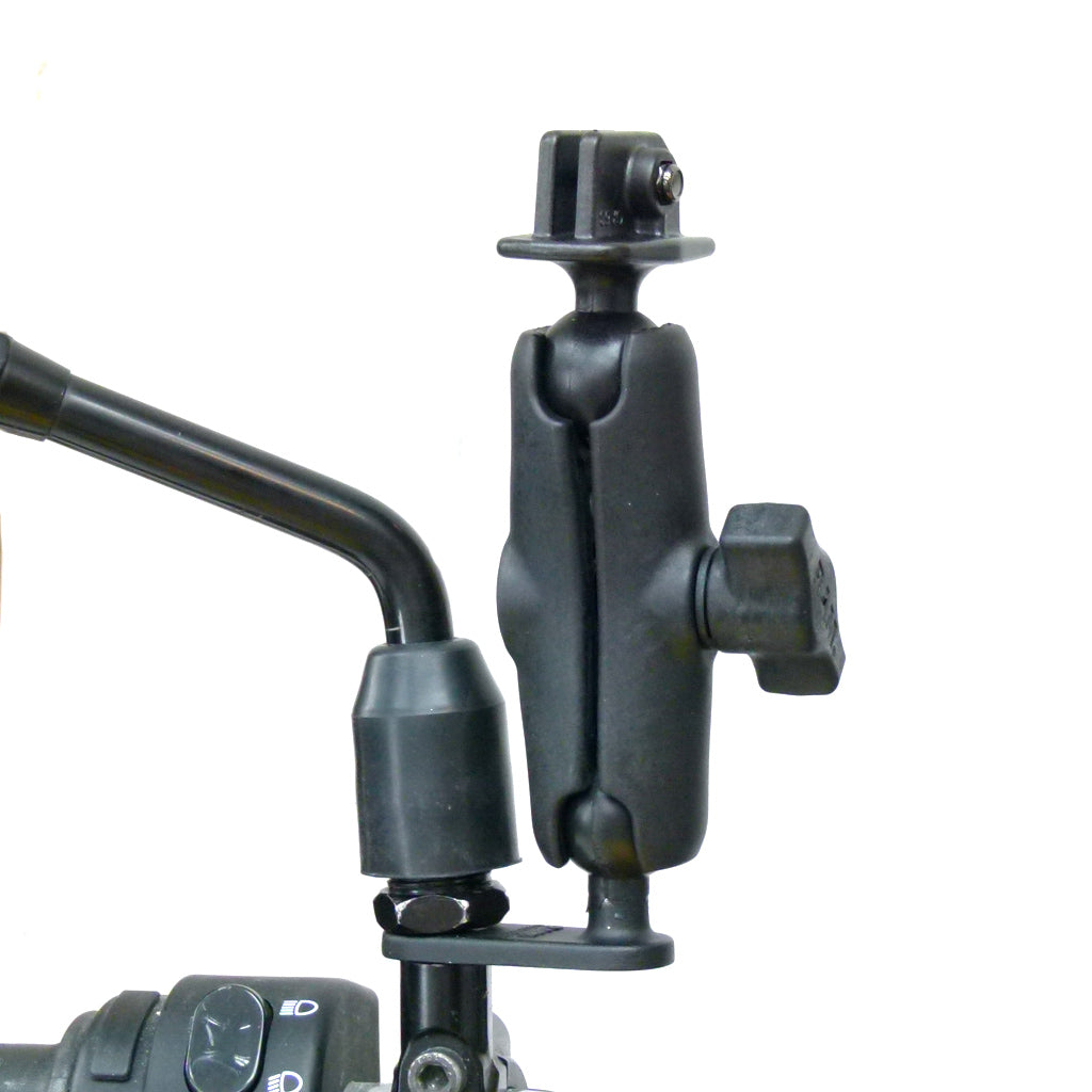 Mirror or Pinchbolt Mount with Standard Arm Camera Mount for Garmin VIRB™ (sku 32005)