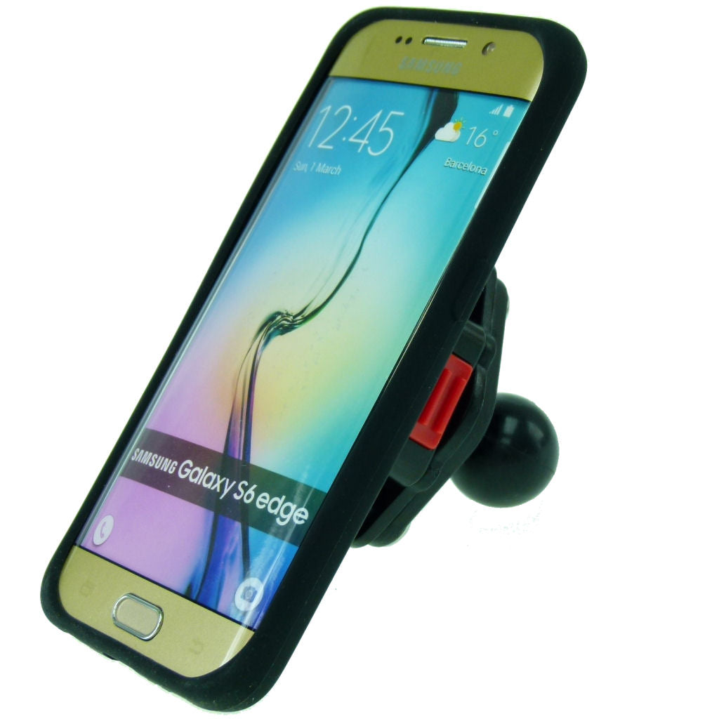 TiGRA MountCase Holder for Samsung Galaxy S6 Edge &amp; 25mm - 1" Ball Adapter (sku 32015)