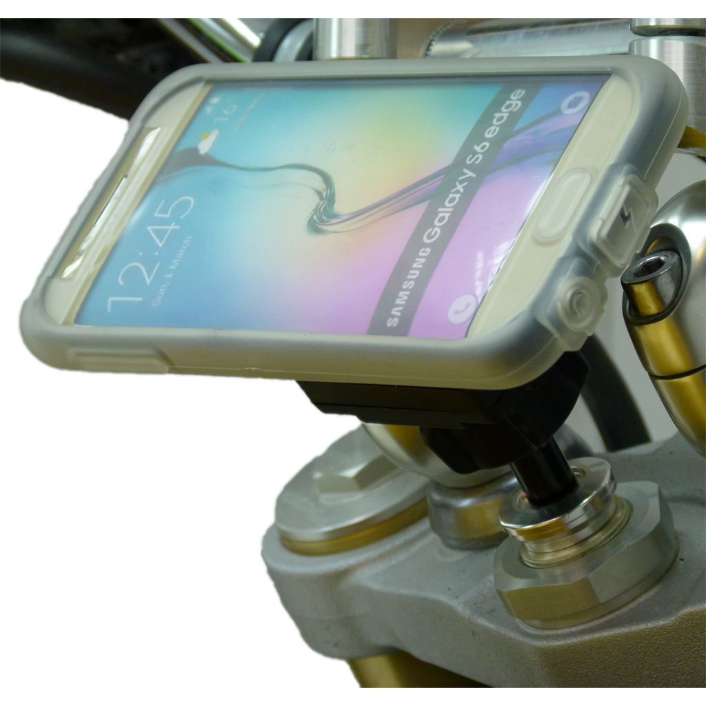 13.3-14.7mm Motorcycle Fork Stem Yoke Mount &amp; TiGRA Case for Samsung Galaxy S7 (sku 46555) - BuyBits Ltd UK