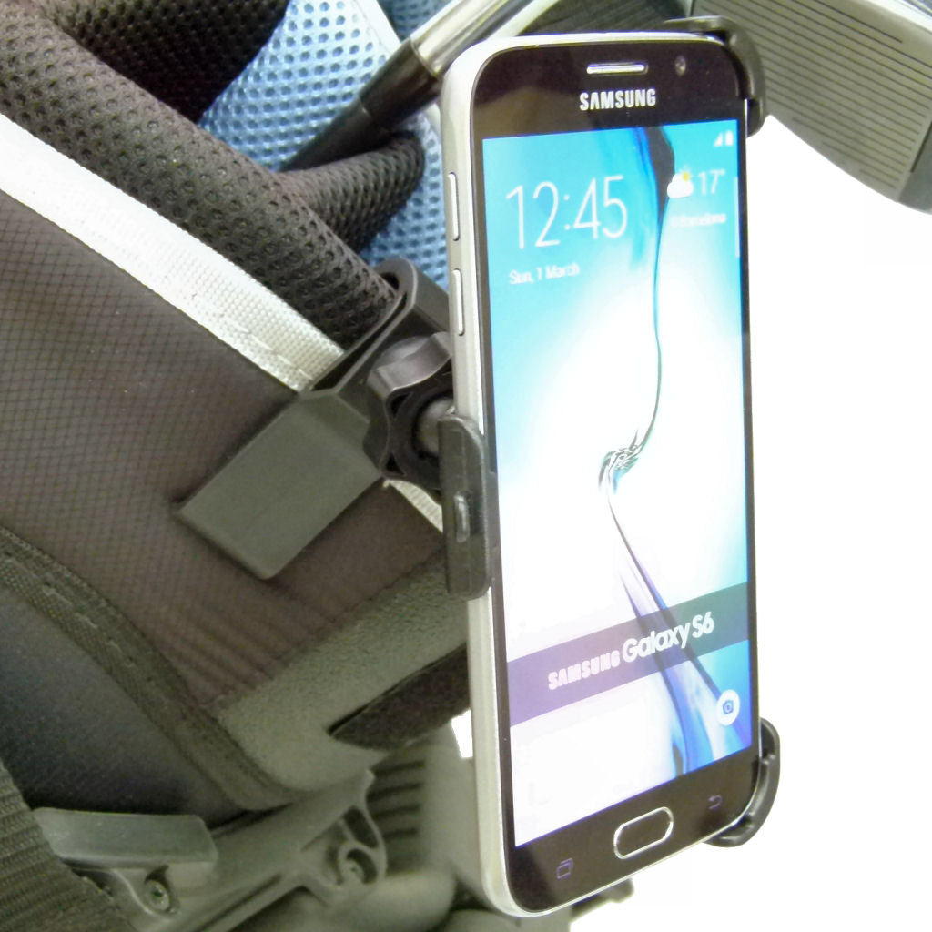 Dedicated Golf Bag Clip Phone Mount for Samsung Galaxy S6 (sku 32048)