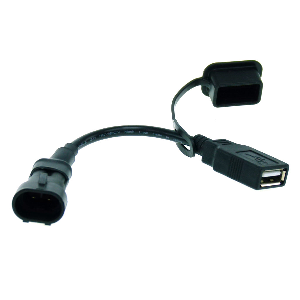 Standard USB Adaptor Connector for Motorcycle Battery Chargers (sku 14259)