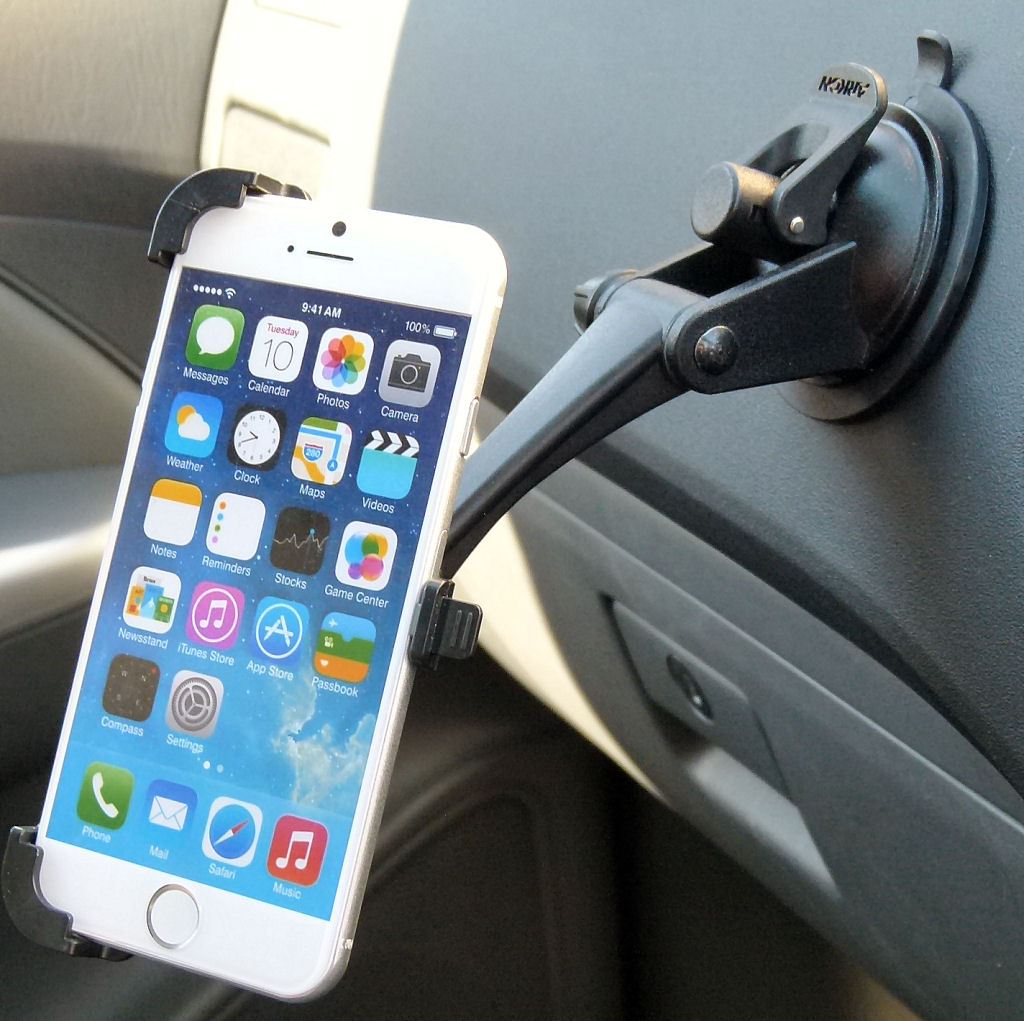 Multisurface Car Dashboard - Desk Suction Mount for iPhone SE 2 (2020) (sku 53230) - BuyBits Ltd UK