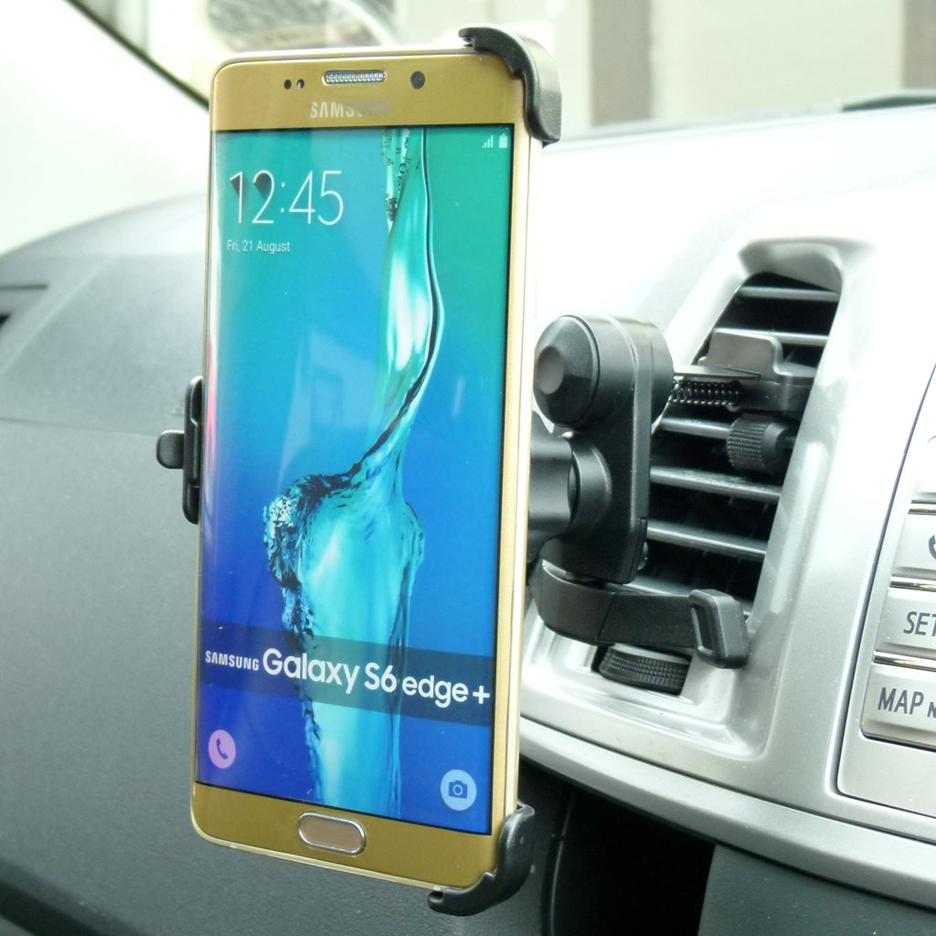 Dedicated Easy Fit Car Air Vent Mount Phone Holder for Samsung Galaxy S6 Edge + Plus (sku 32247)