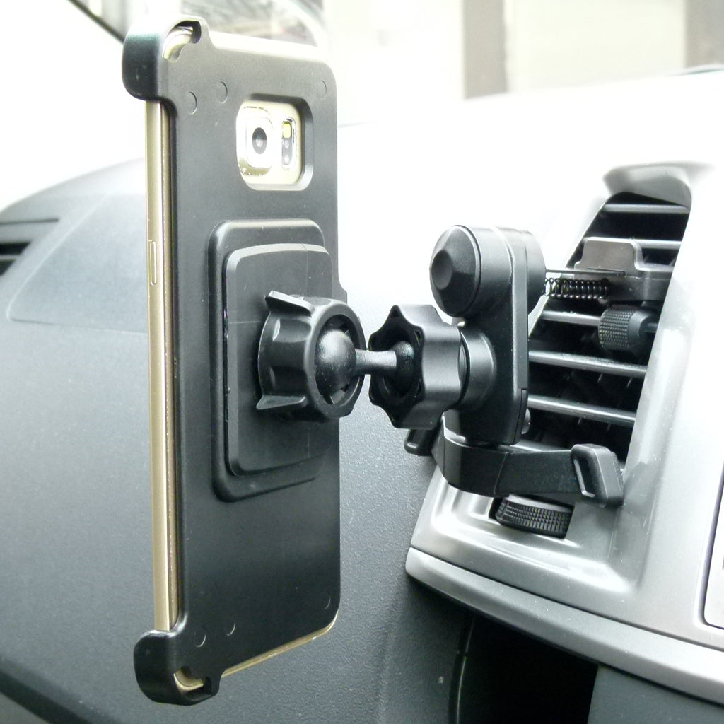Dedicated Easy Fit Car Air Vent Mount Phone Holder for Samsung Galaxy S6 Edge + Plus (sku 32247)