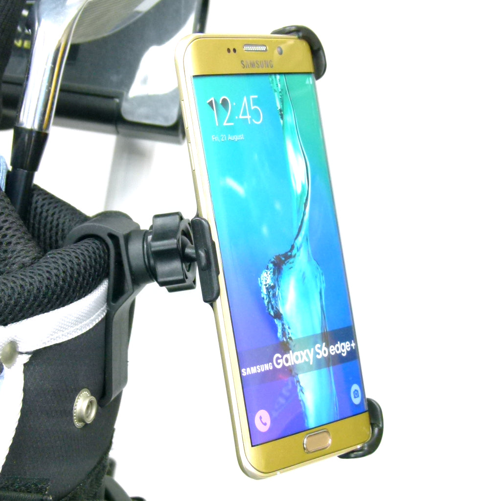 Dedicated Golf Bag Clip Phone Mount for Samsung Galaxy S6 Edge + Plus (sku 32256)