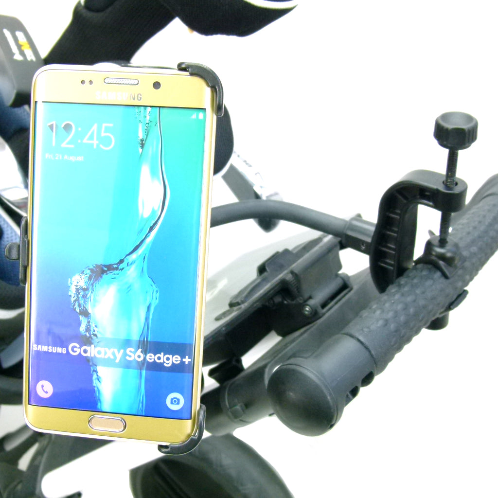 Golf Trolley Cart Clamp Phone Mount for Samsung Galaxy S6 Edge + Plus (sku 32257)