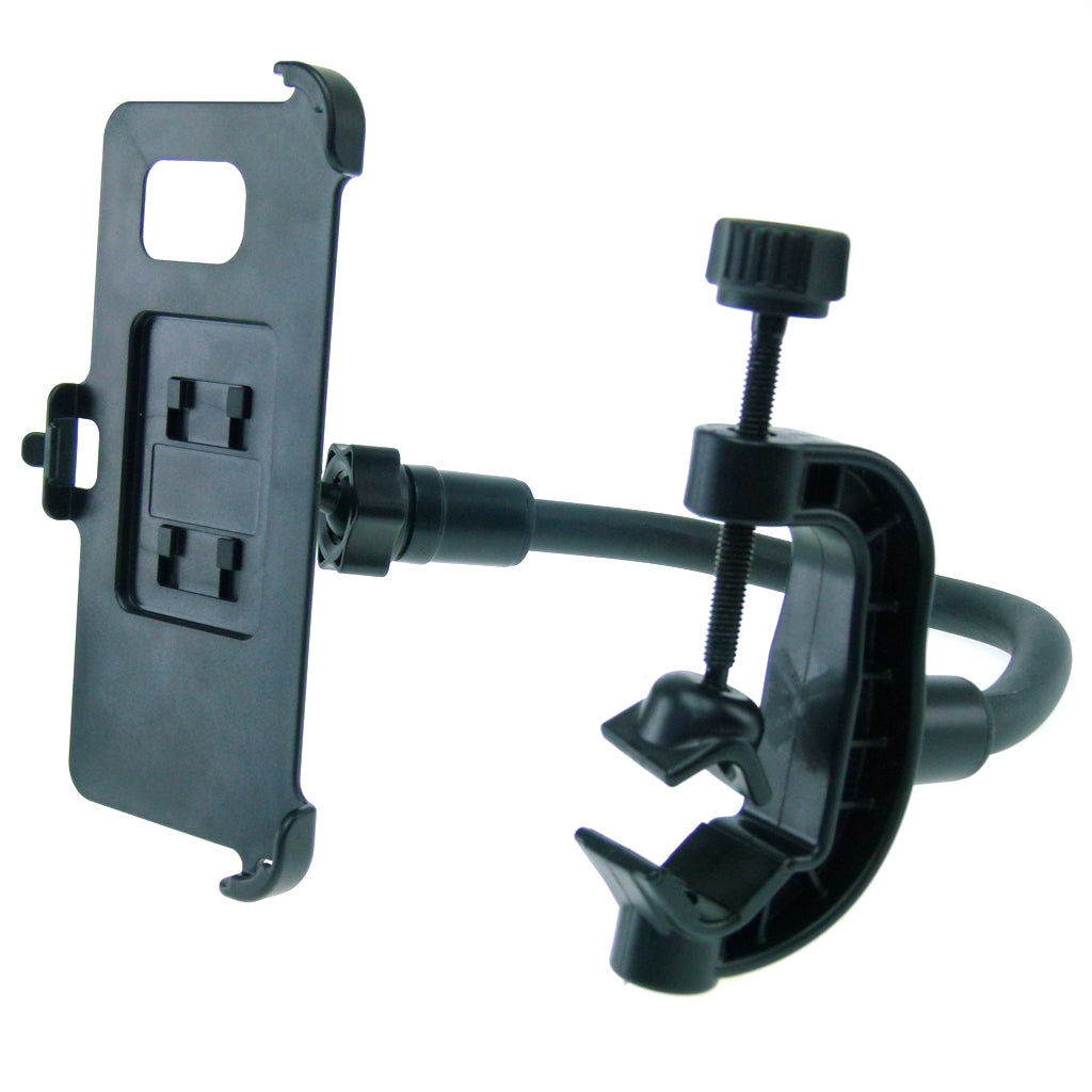 Golf Trolley Cart Clamp Phone Mount for Samsung Galaxy S6 Edge + Plus (sku 32257)