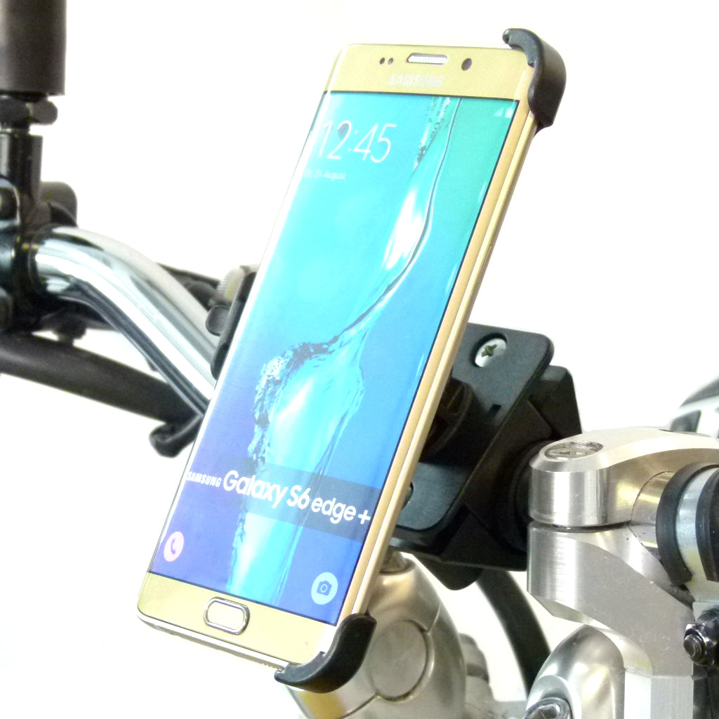 Dedicated Motorcycle Bike Handlebar Mount for Samsung Galaxy S6 Edge + Plus (sku 32323)
