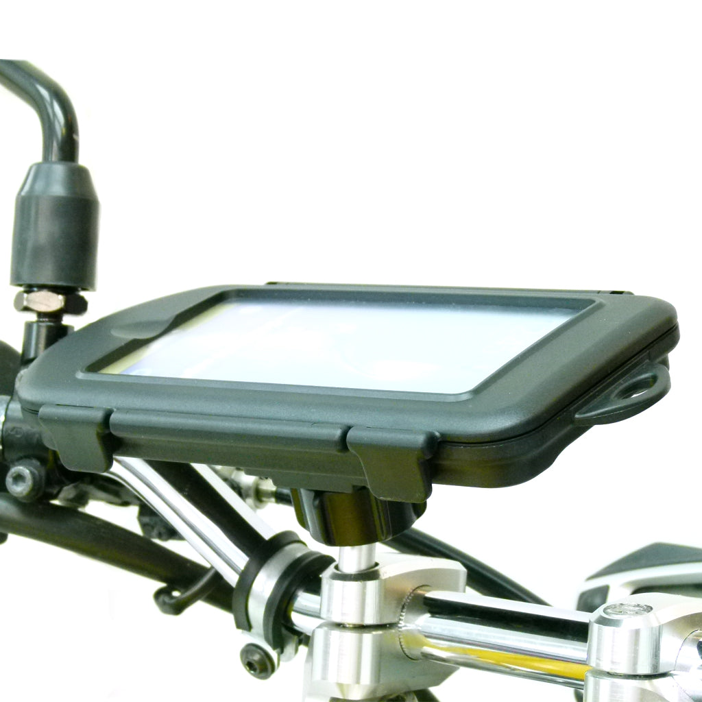 Motorcycle M8 Handlebar Top Clamp Mount &amp; Waterproof Case for Samsung Galaxy S6 Edge + Plus (sku 32334)