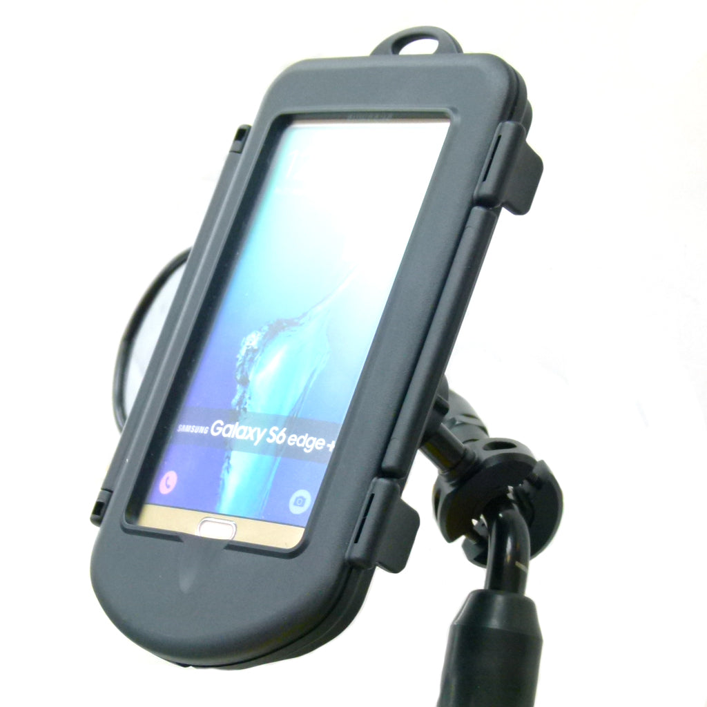 Mirror Mount &amp; Waterproof Case for Samsung Galaxy S6 Edge + Plus (sku 32331)