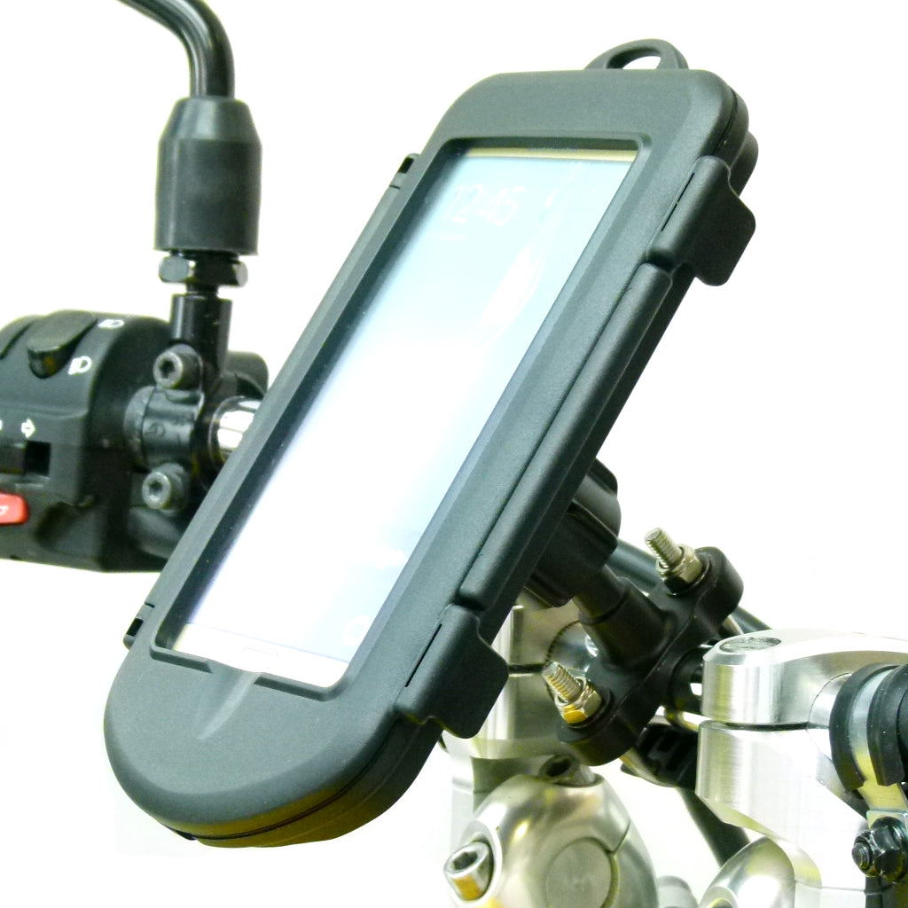 Motorcycle U-bolt Mount &amp; Waterproof Cases for Samsung Galaxy S6 Edge + Plus (sku 32235)
