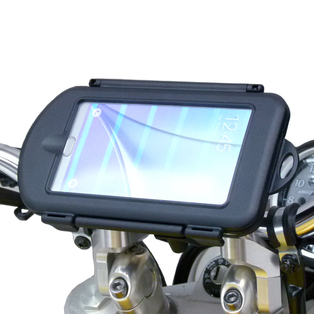 Motorcycle Handlebar Mount &amp; Waterproof Case for Samsung Galaxy Note 5 (sku 32489)