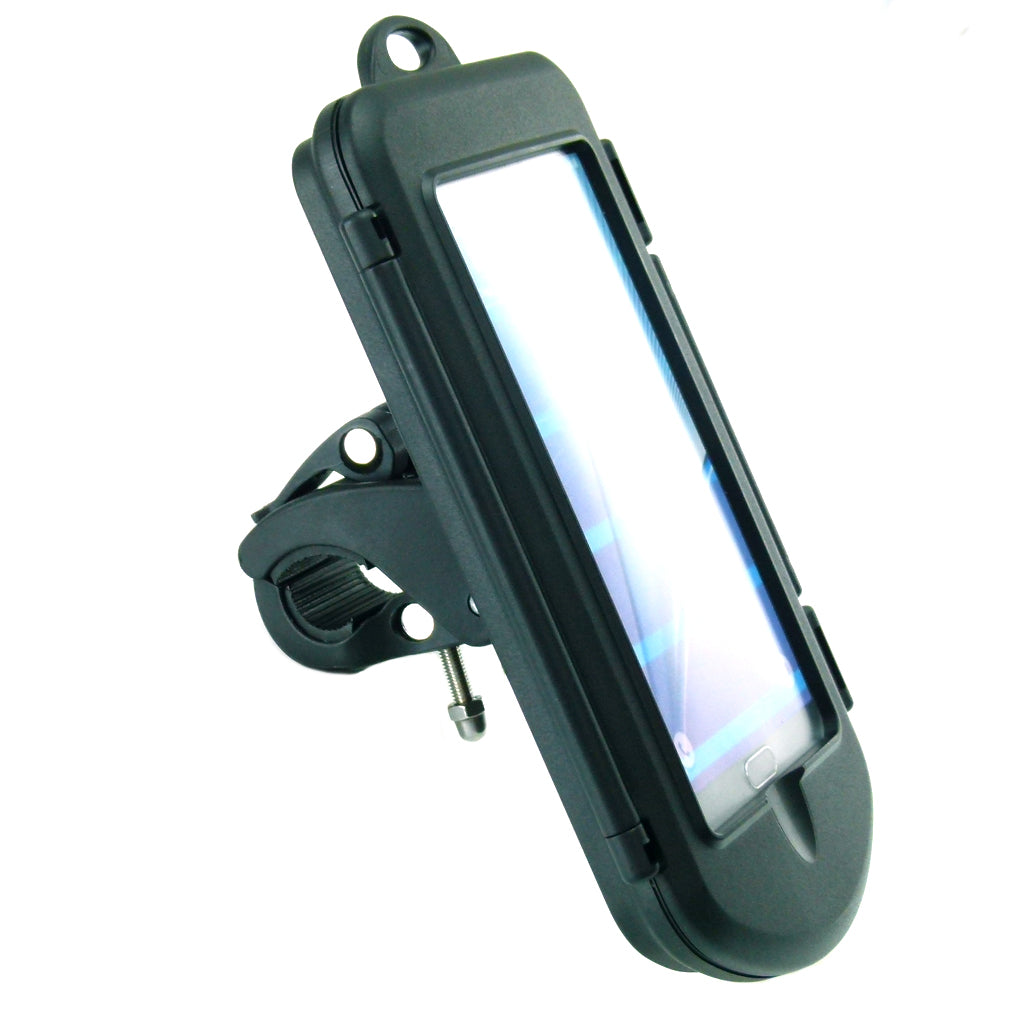 Waterproof Hard Case Quick Fix Motorcycle Handlebar Mount for Samsung Galaxy Note 5 (sku 32491)