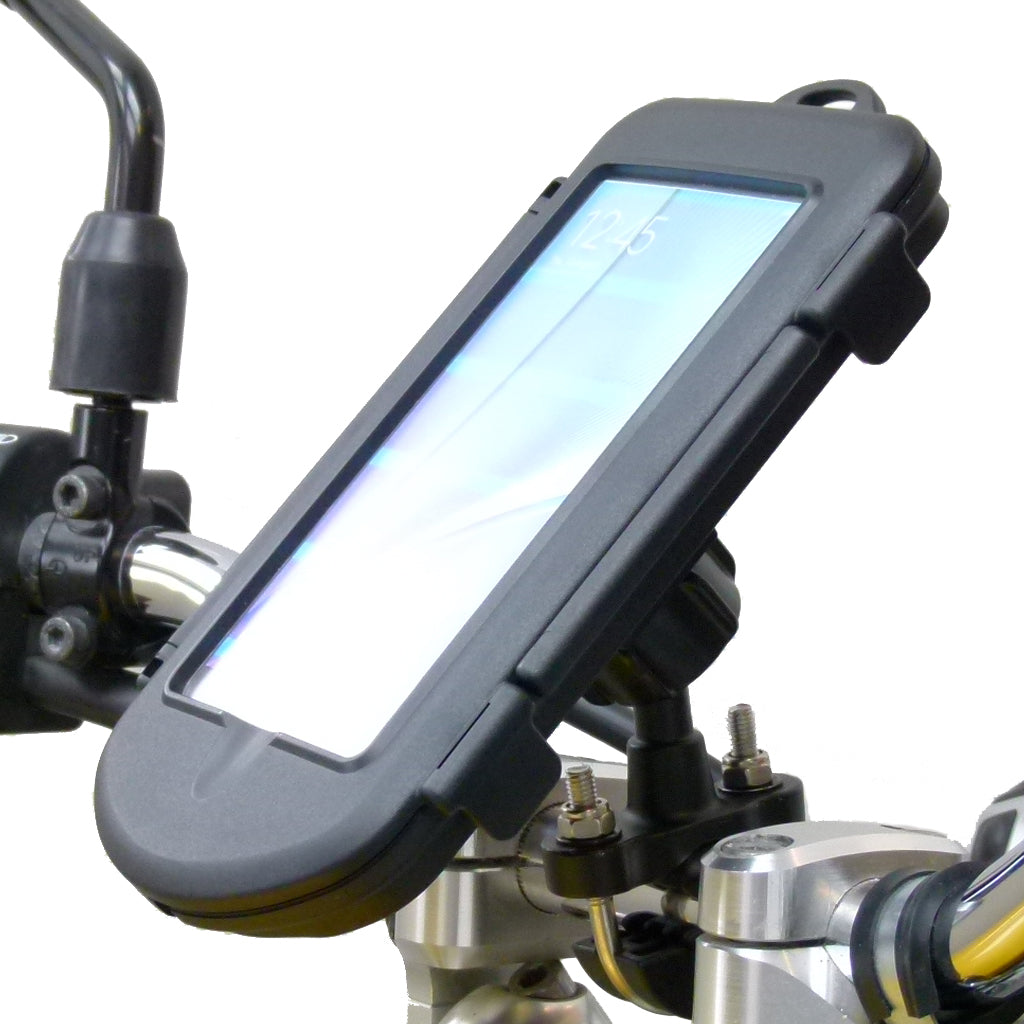 Motorcycle U-bolt Mount &amp; Waterproof Cases for Samsung Galaxy Note 5 (sku 32488)