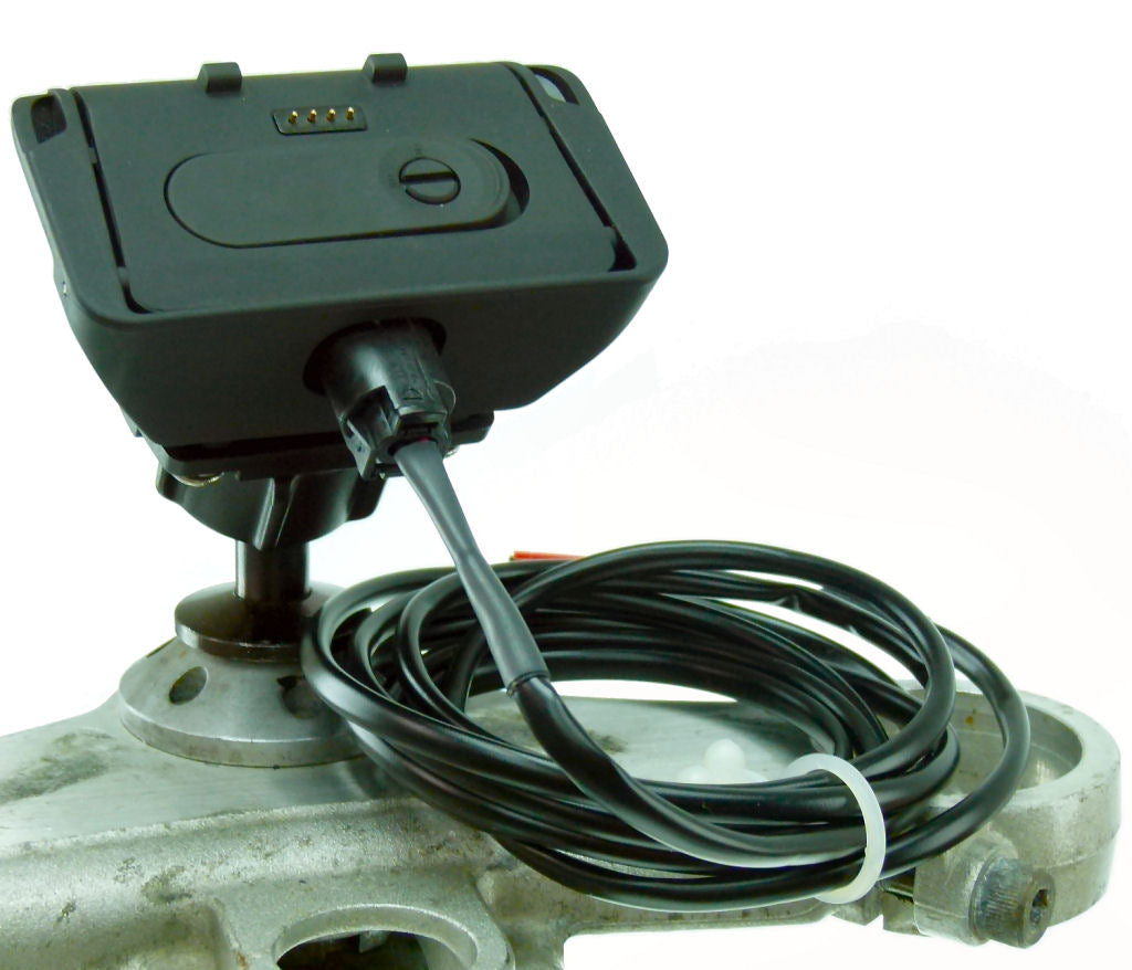 Powered 12mm Hexagon Stem Motorcycle Mount for TomTom Rider PRO fits Honda Blackbird &amp; Kawasaki (sku 32931)