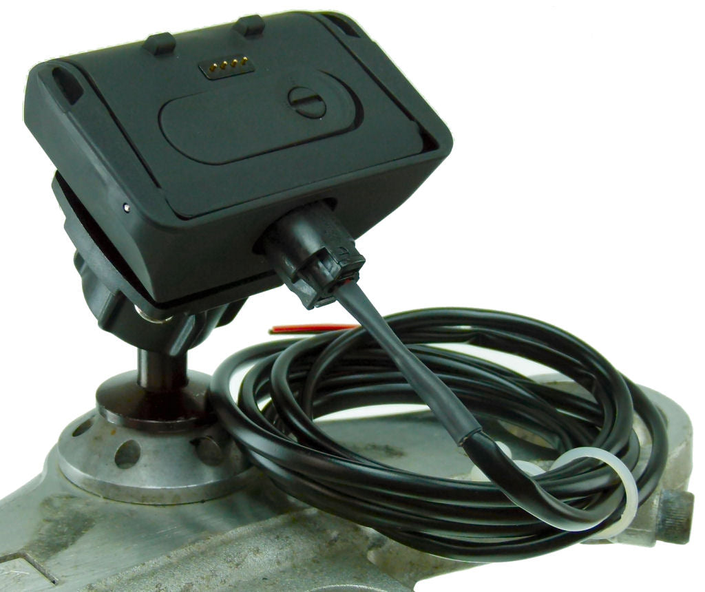 Powered 12mm Hexagon Stem Motorcycle Mount for TomTom Rider 2 fits Honda Blackbird &amp; Kawasaki (sku 32930)