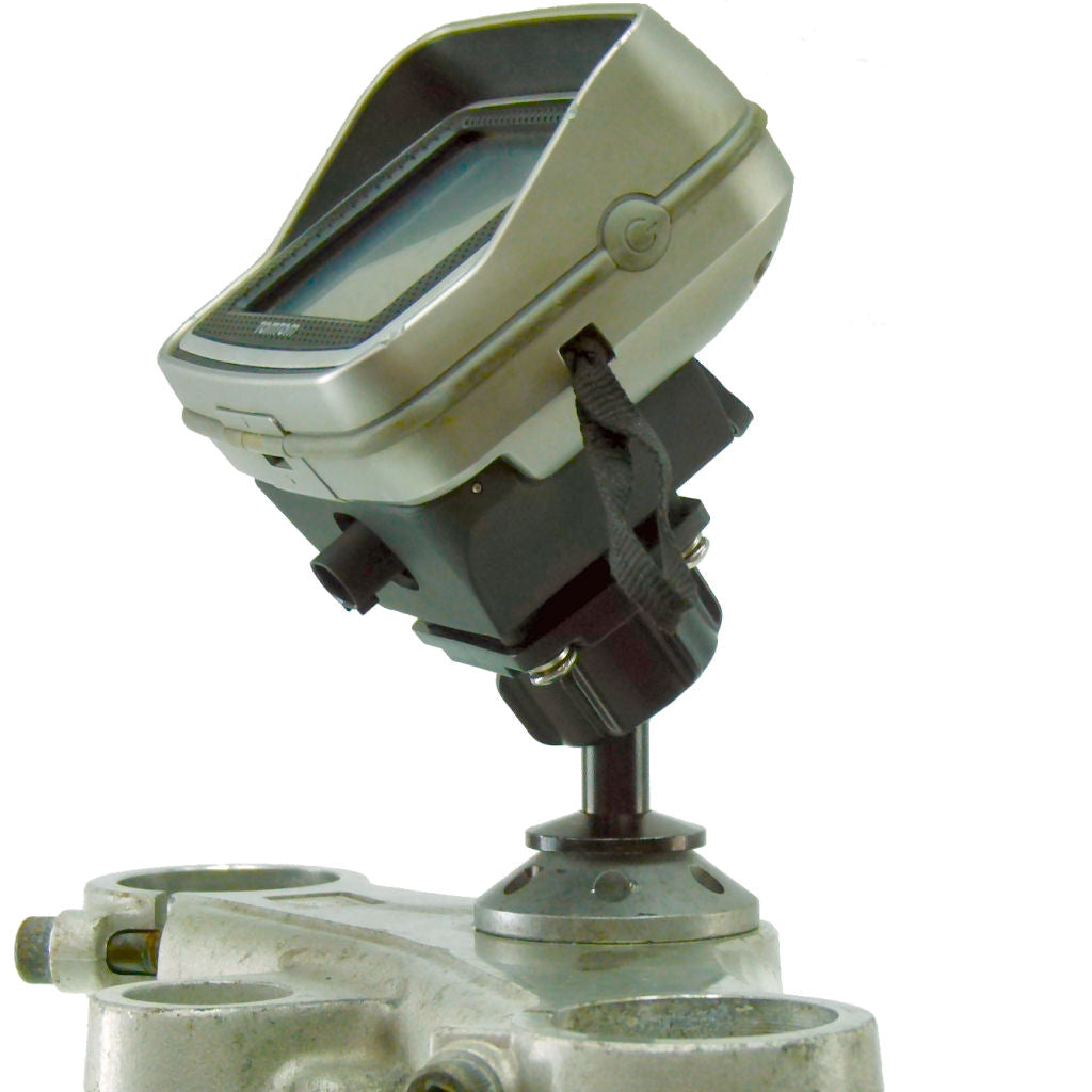 12mm Hexagon Stem Motorcycle Mount for TomTom Urban Rider fits Honda Blackbird &amp; Kawasaki (sku 32928)