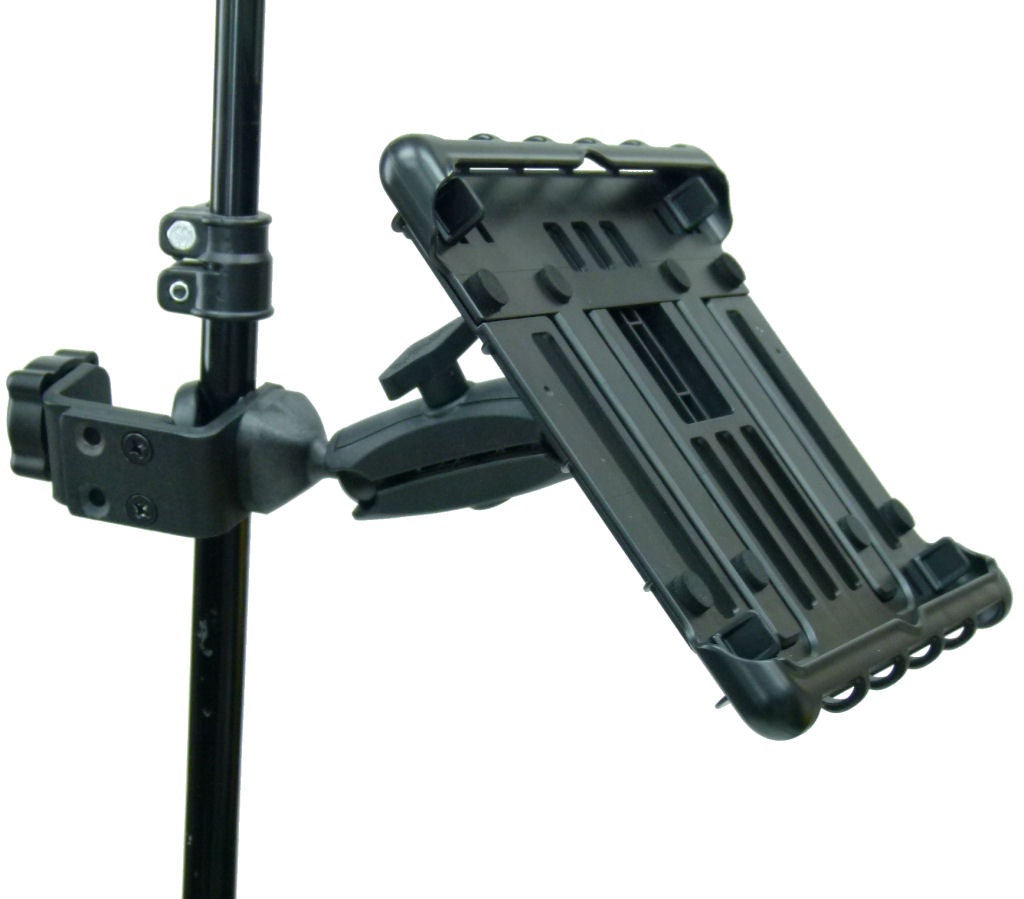 Music - Microphone Stand Tablet Clamp Mount Holder for Amazon FIRE Fire HD (sku 33159)