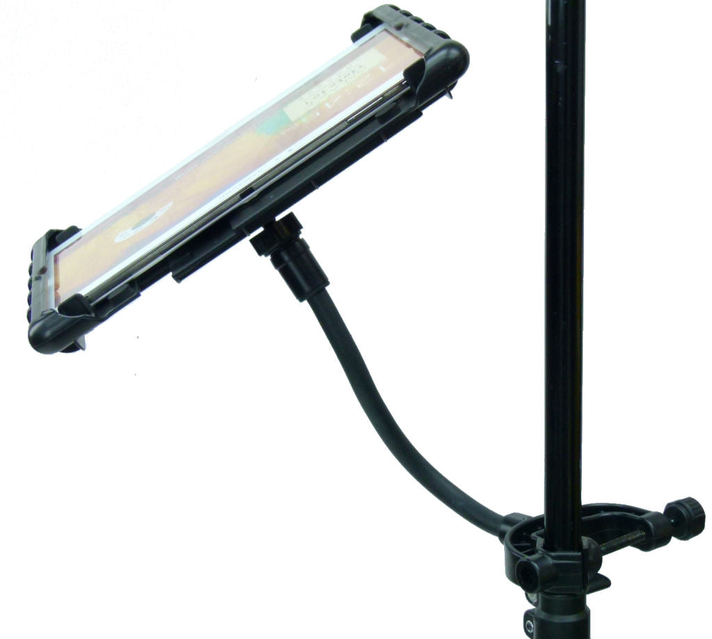 Lightweight Music - Microphone Stand Tablet Mount for Samsung Galaxy Note 10.1 (sku 33181)