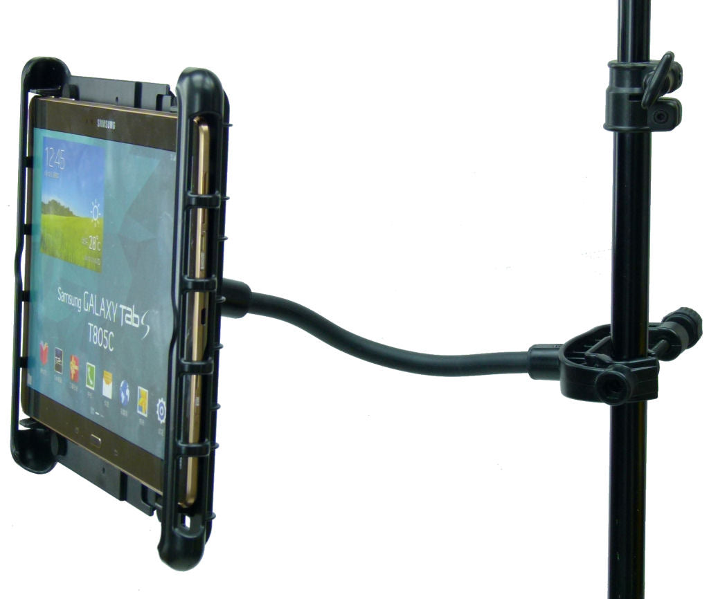 Lightweight Music - Microphone Stand Tablet Mount for Samsung Galaxy TAB S4 10.5 (sku 42695)