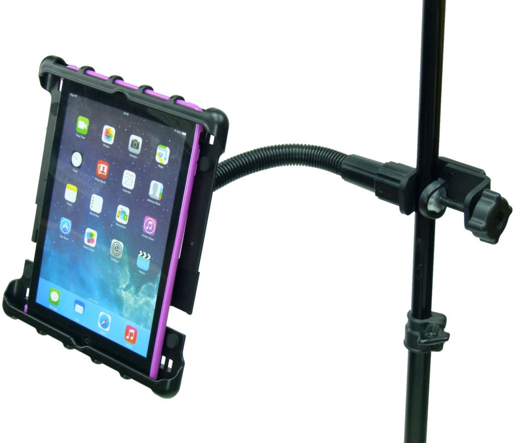 Heavy Duty Music - Mic Stand Tablet Holder for iPad PRO 9.7 (sku 34447)