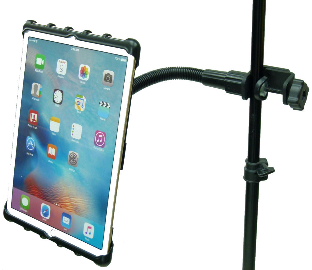 Heavy Duty Music - Mic Stand Tablet Holder for iPad PRO 10.5" (sku 42893)