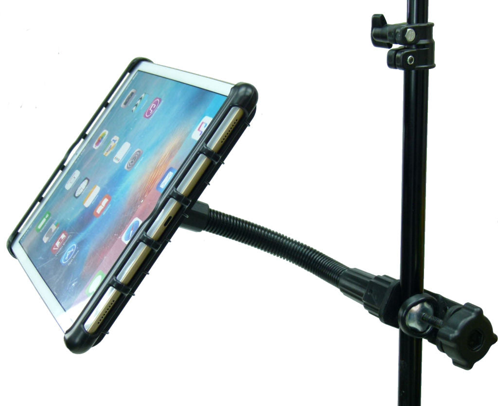 Heavy Duty Music - Mic Stand Tablet Holder for iPad PRO (sku 33284)
