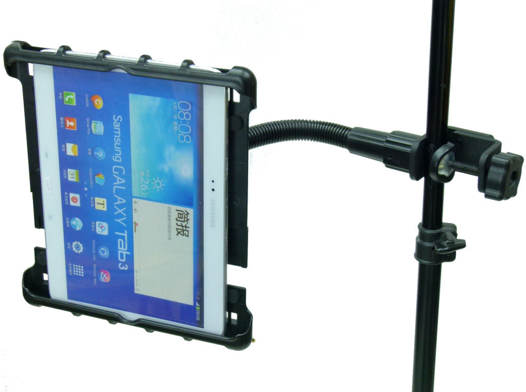 Heavy Duty Music - Mic Stand Tablet Holder for Samsung Galaxy Tab 3 (sku 33286)