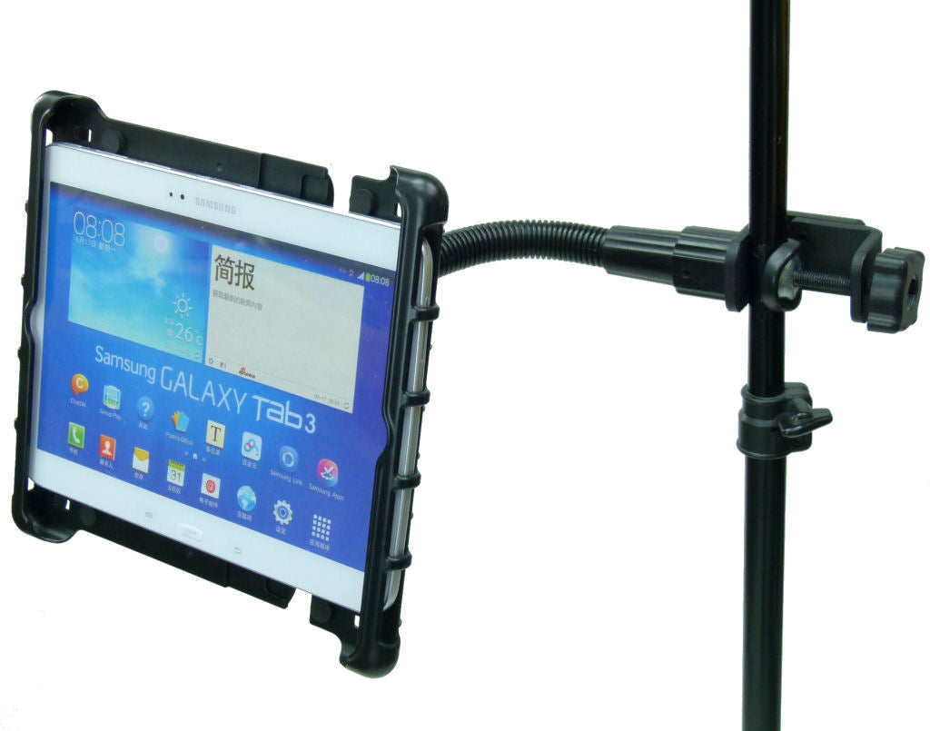 Heavy Duty Music - Mic Stand Tablet Holder for Samsung Galaxy Tab 3 (sku 33286)