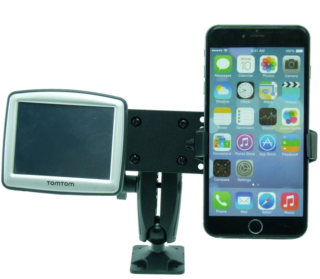 Phone &amp; SatNav Holder Mount for Couriers - Vans fits TomTom ONE V4 (sku 33898)
